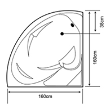 Iceberg with Panel technical drawing 1