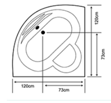 Liberty with Panel technical drawing 1