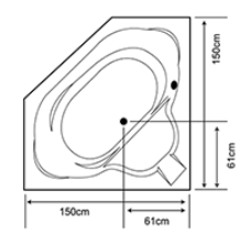 Five Star with Panel technical drawing 1