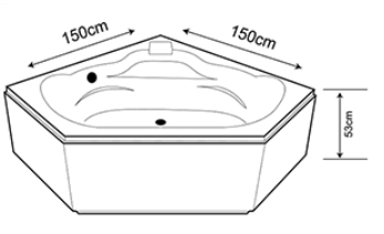 Five Star with Panel technical drawing 2