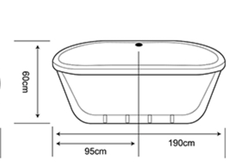Freestand technical drawing 2